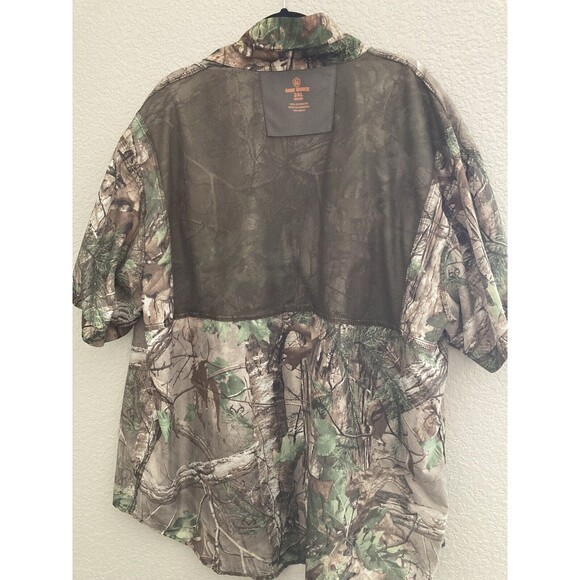 Game Winner Men's Break Up Infinity Camo Button Down Hunting Shirt Size 3XL - Picture 7 of 11